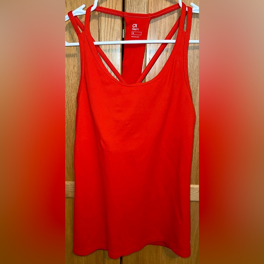 GAP Bright Red Tank Top